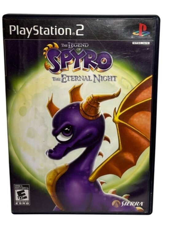 The Legend Of Spyro CASE AND MANUAL ONLY Game Damaged PlayStation 2 READ - Picture 1 of 3